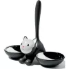 Alessi Tigrito Katzennapf Czarny (AMMI09 B)