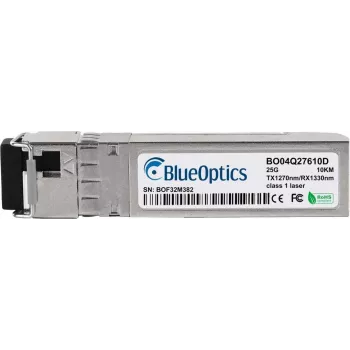 transceiver BiDi SFP28 BlueOptics S1C98A-BO, LC-Simplex, 25GBASE-BX-U, jednomodowy, TX1270nm/RX1330nm, 10 km, DDM, 0–70°C