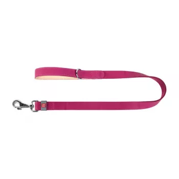 Smycz skórzana naturalna WAUDOG, szer. 20 mm, dł. 122 cm, różowa