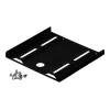 Wentronic Goobay Festplatten-Einbaurahmen 2.5 auf 3.5, Schwarz - geeignet für den Einbau einer 2.5 Festplatte in einen 3.5 Gehäuseschacht (93990)