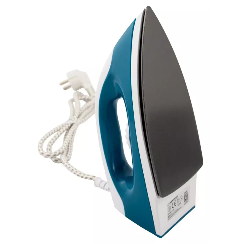 Żelazko suche Esperanza TRAVEL IRON SMOOTHER — 1200 W, nieprzywierająca stopa, przewód 1.4 m, wskaźnik temperatury, konstrukcja podróżna
