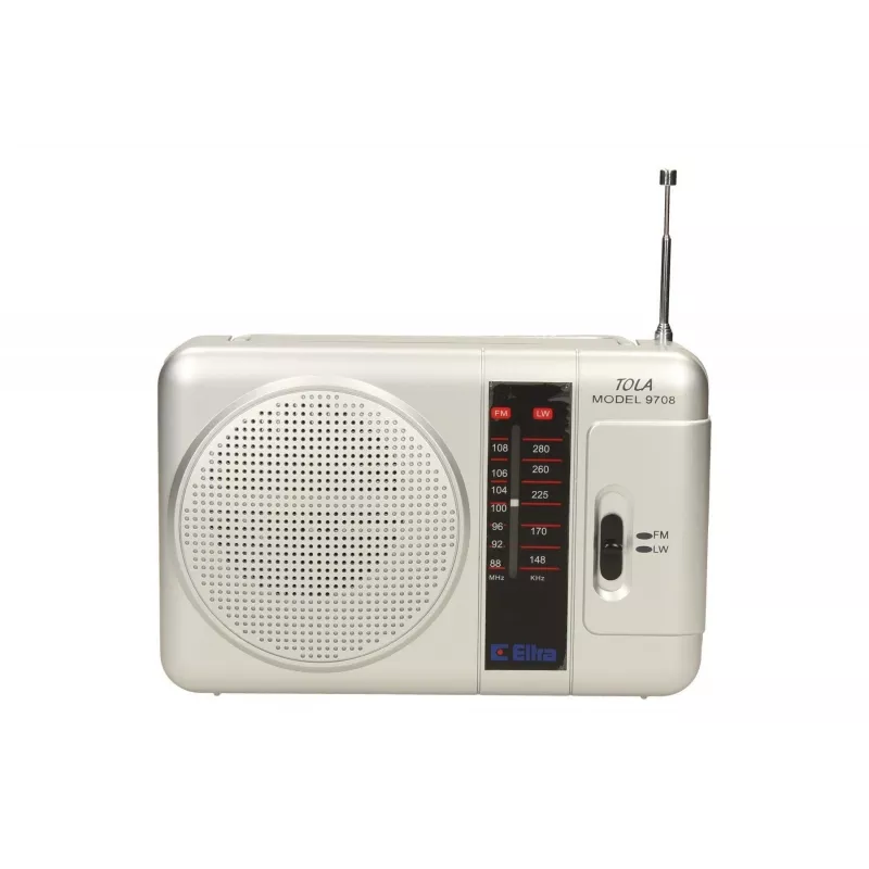 Radio przenośne Eltra TOLA 3 Analog Srebrny