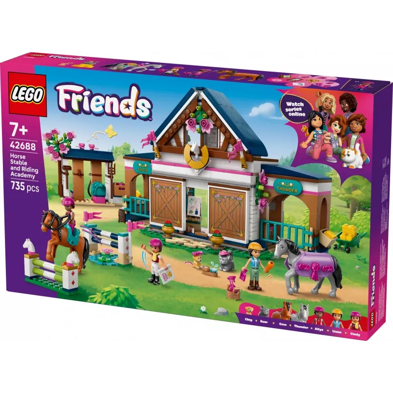 Blocks Friends 42688 Stajnia i Akademia Jeździecka
