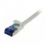 Synergy 21 Patch kabel RJ45, CAT6A 500Mhz, 0,25m, Szary, U/FTP, Płaski, TPE(Superflex), AWG32, Synergy 21 - Typ kabla U-FTP - Pary przewodów ekranowane folią