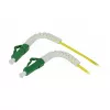 Synergy 21 LWL-1-Faser-Patchk. 2mtr.LC(APC)-LC(APC) - 9/125u - OS2 - G657A2 - AD=2mm - flexible Knickschutztülle (S215703)