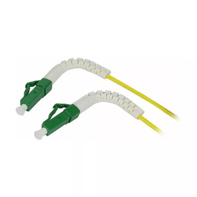 Synergy 21 LWL-1-Faser-Patchk. 2mtr.LC(APC)-LC(APC) - 9/125u - OS2 - G657A2 - AD=2mm - flexible Knickschutztülle (S215703)