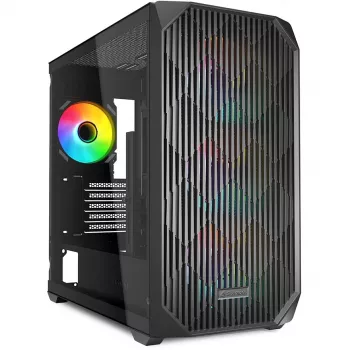 Sharkoon MK3 RGB Micro Tower Czarny