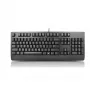 Lenovo 4X30M86890 klawiatura biurowa USB francuski czarny