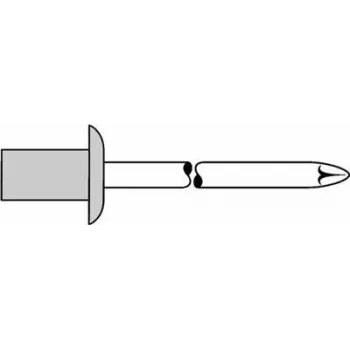 Nit zrywalny GESIPA 4,0×8,0 mm aluminium/stal, opakowanie 500 szt.