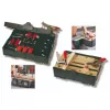 Zacisk przegubowy BESSEY STC-S-MFT Czarny Czerwony Srebrny Drewno 14 szt.