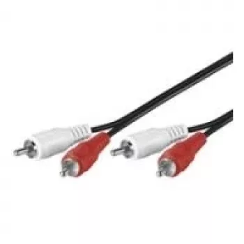Wentronic Goobay Kabel połączeniowy RCA, 15 m - 2x wtyk RCA (Audio lewy/prawy) > 2x wtyk RCA (Audio lewy/prawy) (50340)
