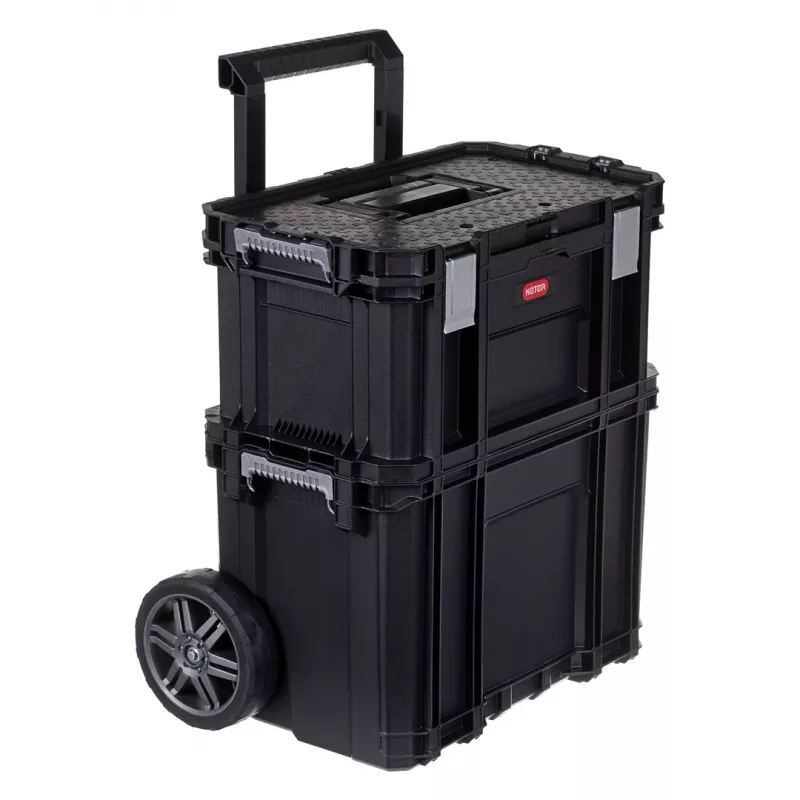 Zestaw skrzynek narzędziowych KETER Connect Rolling System