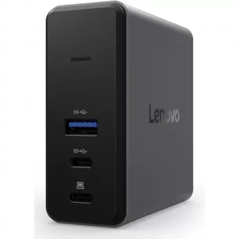 Lenovo X9 Charging GaN Dock Przewodowy USB 3.2 Gen 2 (3.1 Gen 2) Type-C Szary