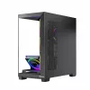Obudowa PC MODECOM Volcano Stellar 5F ATX Midi Tower, szkło hartowane, 5 fabrycznie zamontowanych wentylatorów, USB‑C, obsługuje microATX/ATX, maks. GPU 420 mm, wysokość chłodzenia CPU 175 mm
