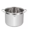 Resto Kitchenware Libra 13 L okrągły garnek ze stali nierdzewnej 22 cm