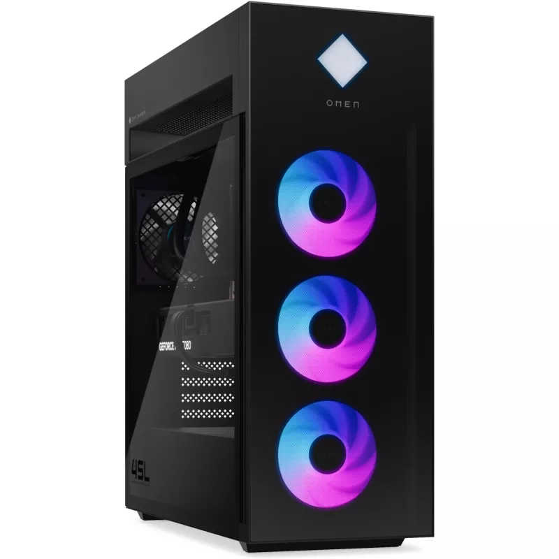 HP OMEN 45L by HP GT22-3475ng - microATX - Core Ultra 9 285K / 3,7 GHz - RAM 64 GB - SSD 2 TB - NVMe - GeForce RTX 5080 - Wi-Fi 6E, 1GbE, 2.5GbE, Bluetooth 5.3 - WLAN: 802.11a/b/g/