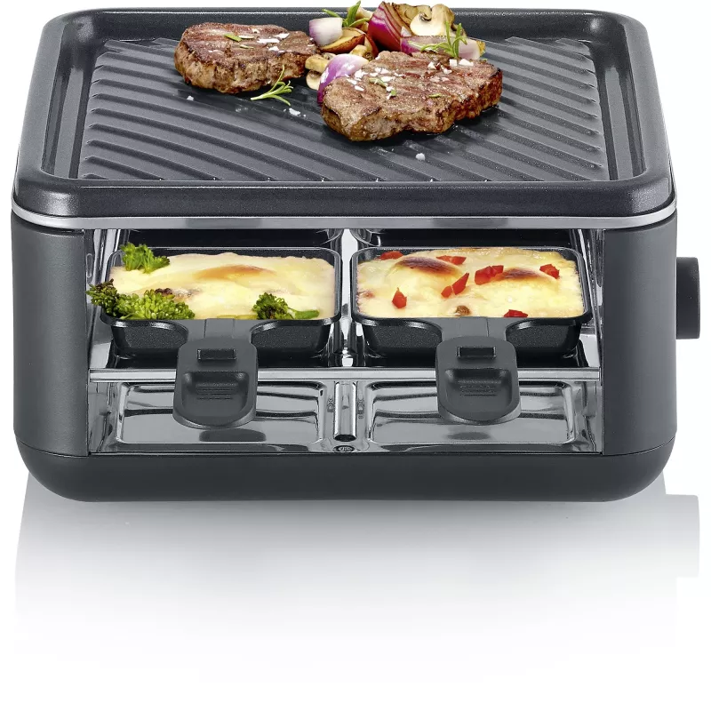 Severin RG 2360 raclette grill 4 person 800 W Czarny