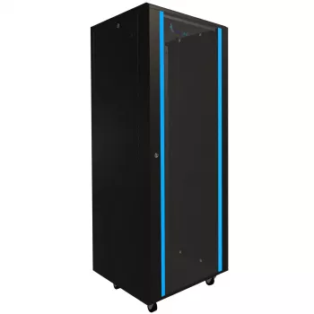 Wolnostojący stelaż Extralink Rackmount cabinet 37U 600x600 Czarny