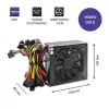 Zasilacz QOLTEC Gaming Miner 1600W Gold, 1600 W, ATX, Gold efficiency