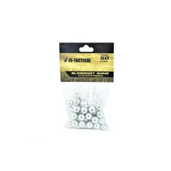 JS Tactical stalowe kulki do procy 9,5 mm - 50 sztuk