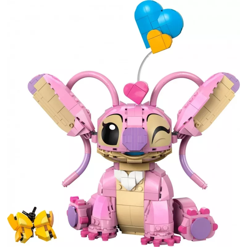 LEGO Disney kolekcjonerska mini konstrukcja Andzia Angel 43257 — 784 elementy, 250 mm wysokości, dla dzieci od 9 lat