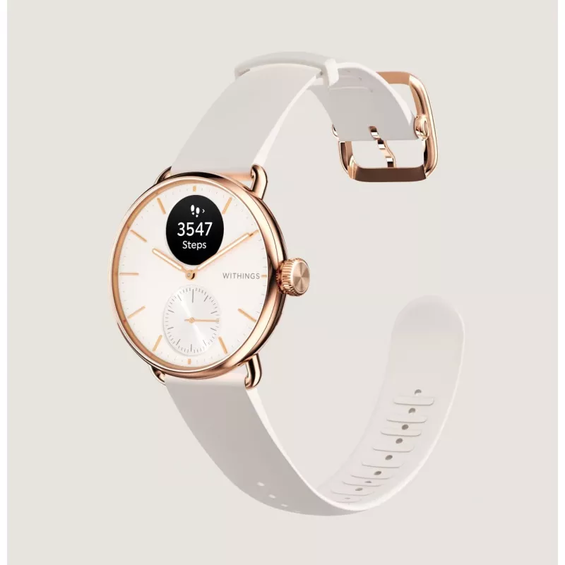 Withings ScanWatch 2 hybrydowy smartwatch z paskiem