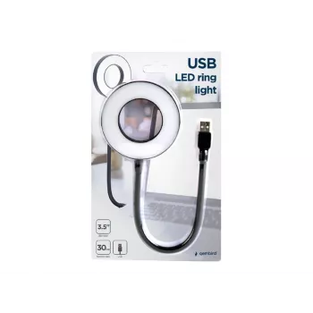 Gembird NL-LEDRING-01 USB LED ring light | Biały 6500K