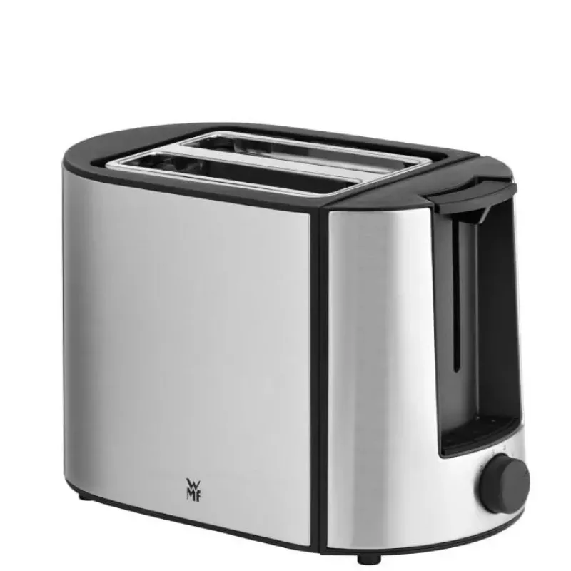 Toster WMF Bueno Pro 6 — 2-kromkowy, 870 W, srebrno-czarny