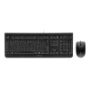 Zestaw klawiatura CHERRY DC 2000 z myszą, uniwersalny, USB, QWERTY, czeski, czarny