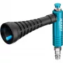 HAZET Turbo Ausblaspistole 9040T-1 schwarz/blau mit Verwirbelungsduese (9040T-1)