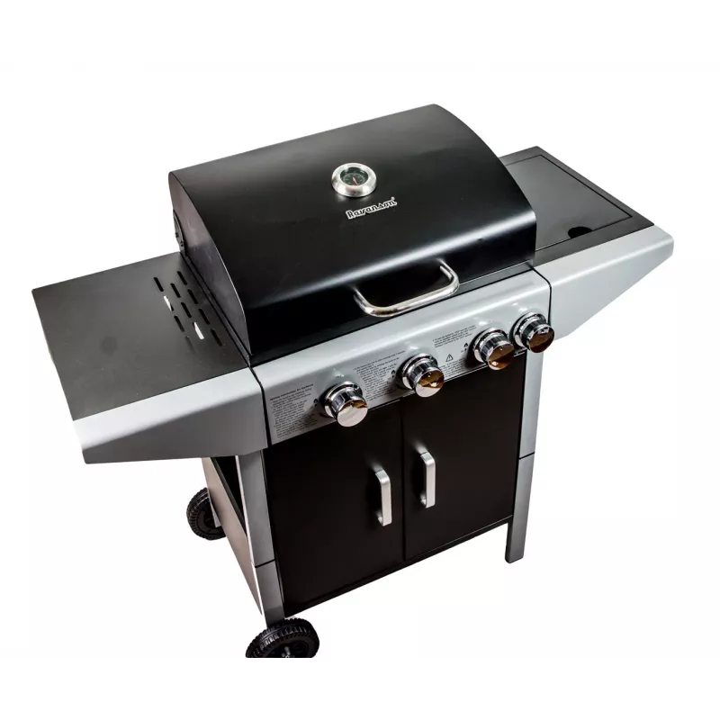 Grill gazowy Ravanson GO-3 — kompaktowy grill gazowy, model GO-3
