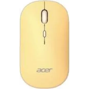 Mysz Acer AMR130 symetryczna RF Wireless + Bluetooth 1600 DPI, 4 przyciski, żółta