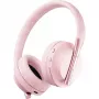 Happy Plugs PLAY Headset Wired & Wireless headband USB Type-C Bluetooth Pink gold