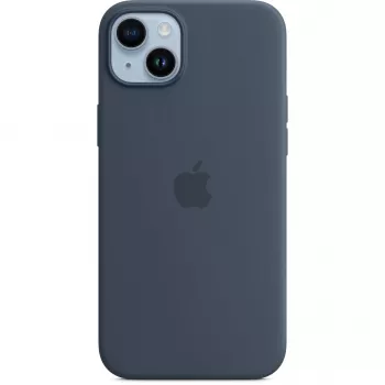 Pokrowiec silikonowy Apple iPhone 14 Plus MagSafe Storm niebieski