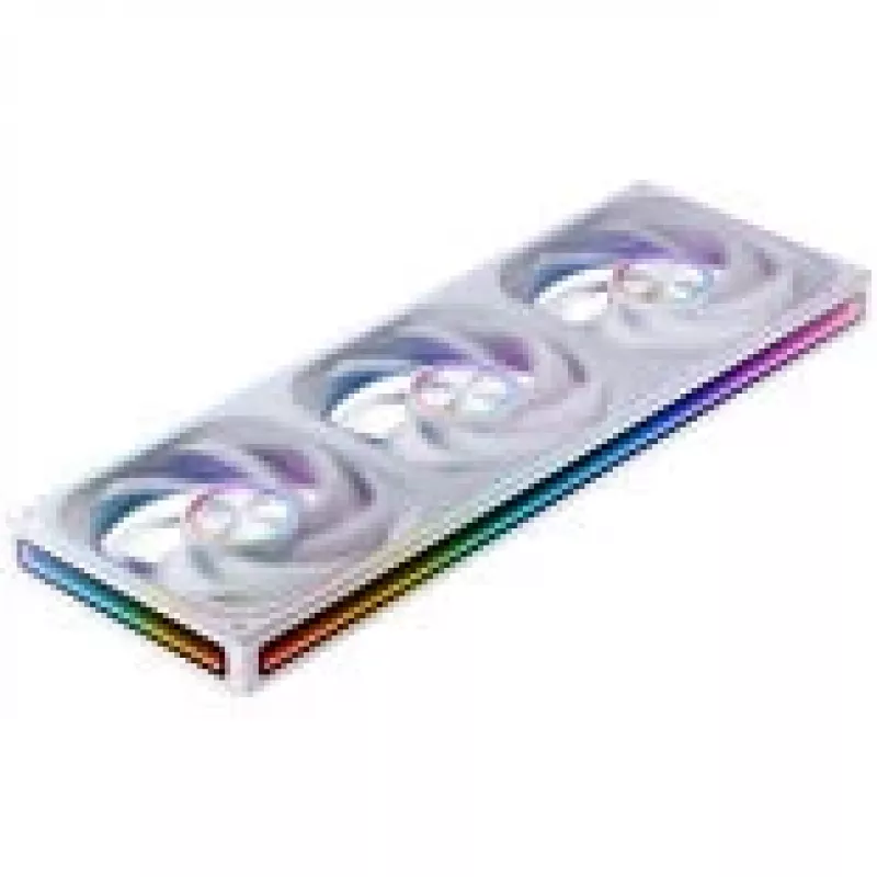 Zestaw wentylatorów obudowy Jonsbo ZA-420W — 3×140 mm PWM ARGB, biały
