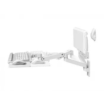 Ergotron LX Pro - Podkładka pod klawiaturę i mysz z mocowaniem do ramienia wsporczego (45-685-290)
