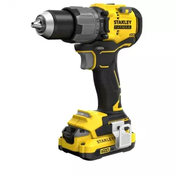 Wiertarko-wkrętarka akumulatorowa STANLEY FatMax V20 SFMCD726D2K 18V, 2x 2Ah Li-Ion, 80 Nm, 2-biegowa, LED