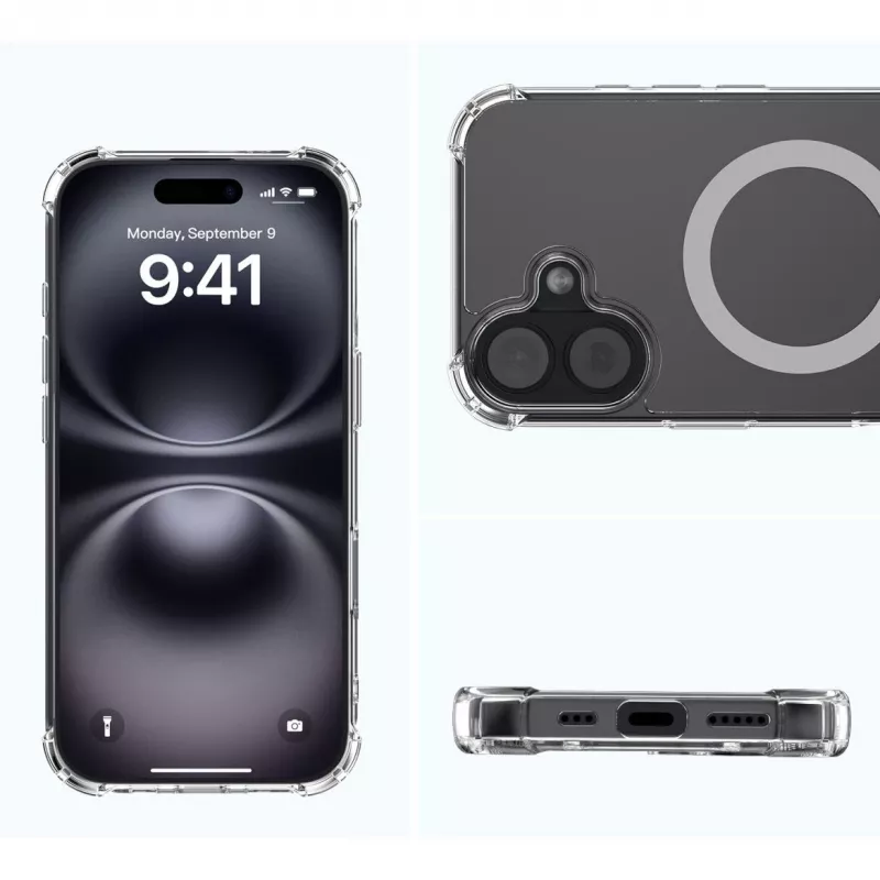 Border Case 4smarts Ibiza do iPhone 17 16 cm Transparentny