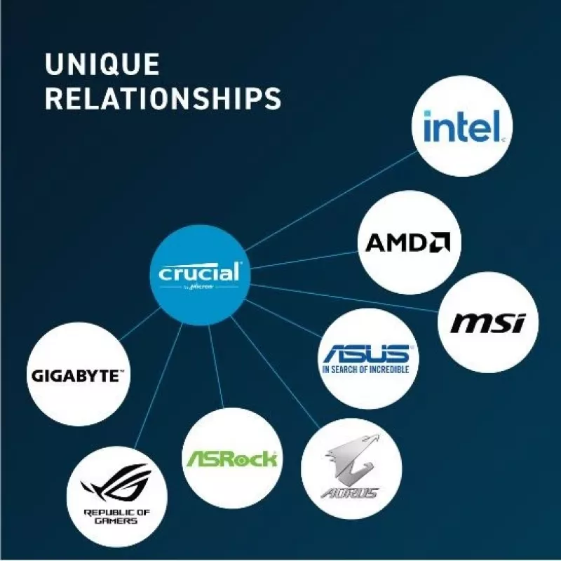 Crucial DDR5 48GB Kit 5600MHz CL46 On-die ECC SO-DIMM 262-PIN
