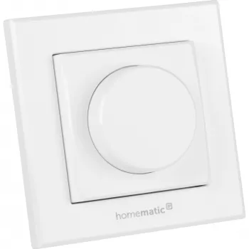 Włącznik światła obrotowy Homematic IP HMIP-WRCR biały 55x55x27 mm