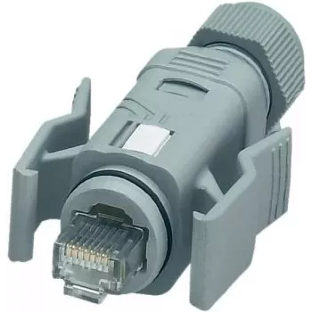 Phoenix Contact RJ45-Connector IP67 - CAT5e Plug, straight Pole: 8P8C VS-08-RJ45-5-Q/IP67 Inha (1656990)
