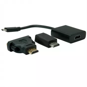 VALUE - Zewnętrzny adapter wideo - USB-C 3.1 - HDMI - Czarny