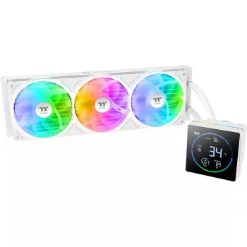 Chłodzenie cieczą procesora THERMALTAKE TH360-S V3 ARGB Sync AIO Snow Edition, 360mm, ARGB, All-in-One