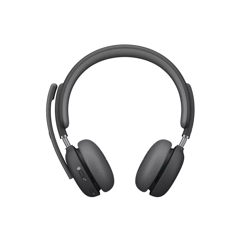 Zestaw słuchawkowy LOGITECH Zone Wireless 2 Teams natywny Bluetooth - GRAFITOWY