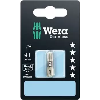 Wera Phillips-Bit PZ 1 3855/1 TS SB SiS Stal nierdzewna D 6,3 1 szt. (05073613001)
