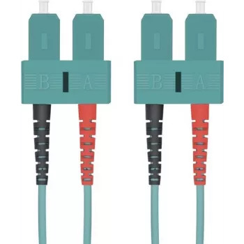 Kabel sieciowy helos LWL - Kabel krosowy - SC wielomodowy - 0,5 m - Światłowód - Kabel - Sieć