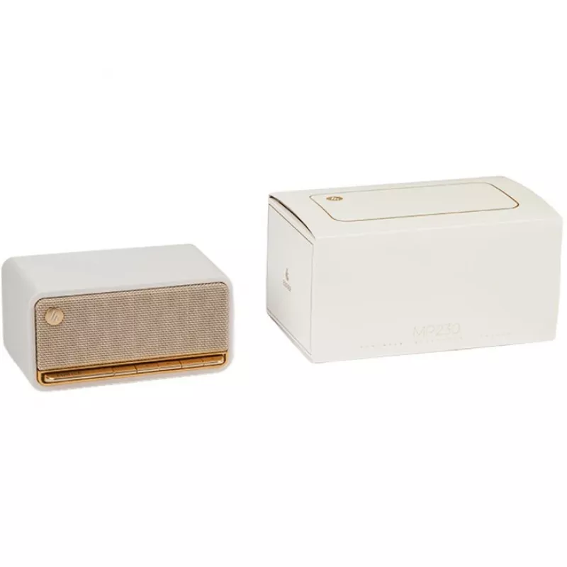 Przenośny głośnik stereo Edifier MP230WT 2.0, 20 W, przetworniki pełnozakresowe, USB-C, przewodowy i bezprzewodowy, biały