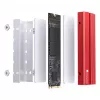 Chłodzenie M.2 SSD Jonsbo M.2-6 czerwony 2280 pasywny radiator dla dysków 2280 NVMe/SATA