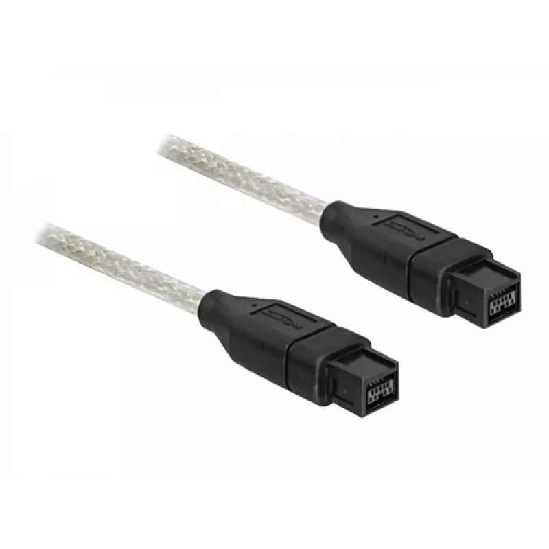Kabel FireWire DeLOCK FireWire B/B 1,0 m szary