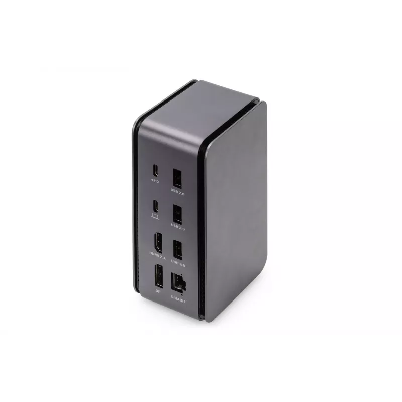 Stacja dokująca USB4 Digitus DA-70897 8K USB Type-C 100W Power Delivery